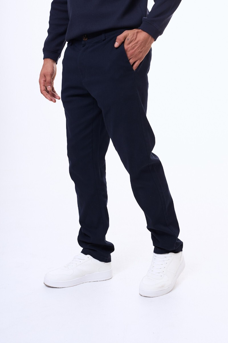 Pantalon de gabardina Rivera Azul