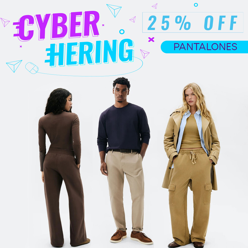 CIBER HERING 25% OFF - PANTALONES
