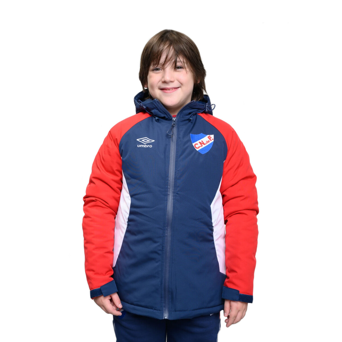 Campera Infantil Umbro Umbro - Rojo - Azul - Blanco 