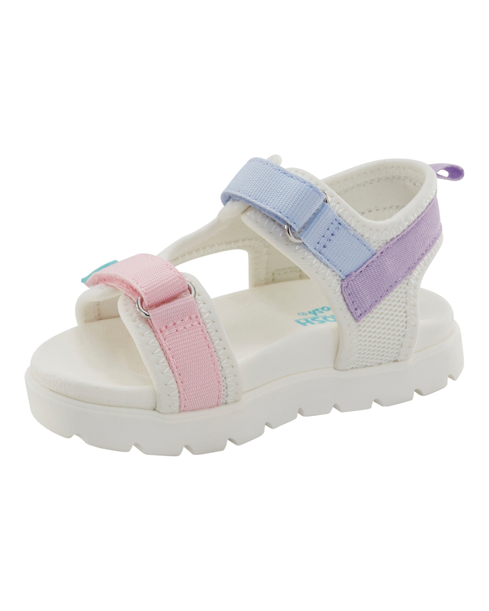 Sandalias casuales, diseño colorblock Sandalias casuales, diseño colorblock