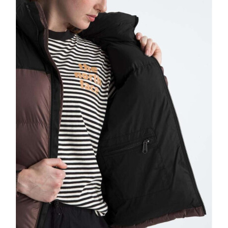 Campera de Pluma 1996 Nuptse mujer Tawny Quartz/tnf Black