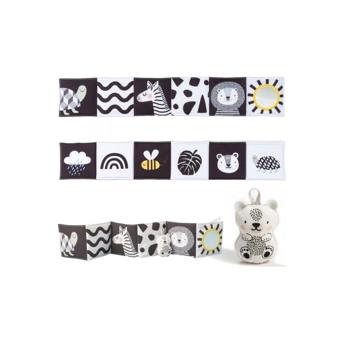 Libro Tela Taf Toys contrastes 