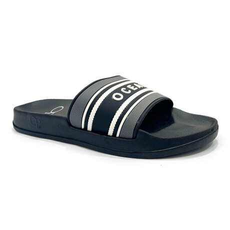 Chancletas Sandalias Ojotas Ocean Pacific Adulto Gris y Negro
