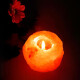 Porta Vela De Sal Del Himalaya Calidad 1 - 1.5kg Original Naranja