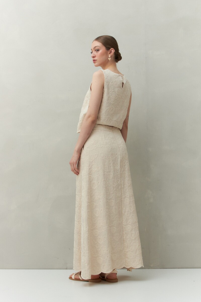 FALDA MAJO Beige