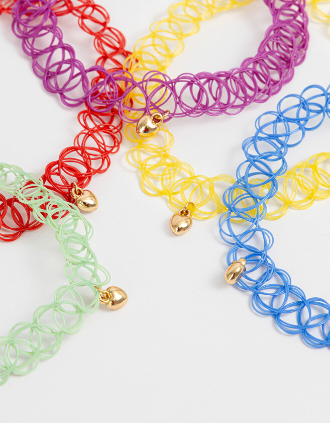 Chokers Pride Set De Chokers "pride" - Dorado