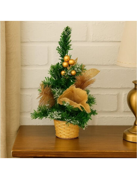 ARBOL NAVIDEÑO DECORADO RUSTICO 30CM. ARBOL NAVIDEÑO DECORADO RUSTICO 30CM.