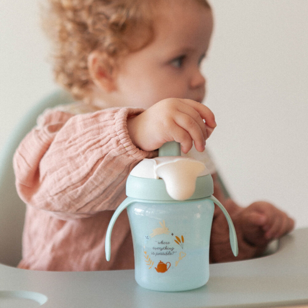 Vaso Learning Cup Suavinex Verde agua