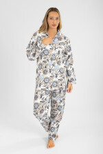 Pijama franela Flores