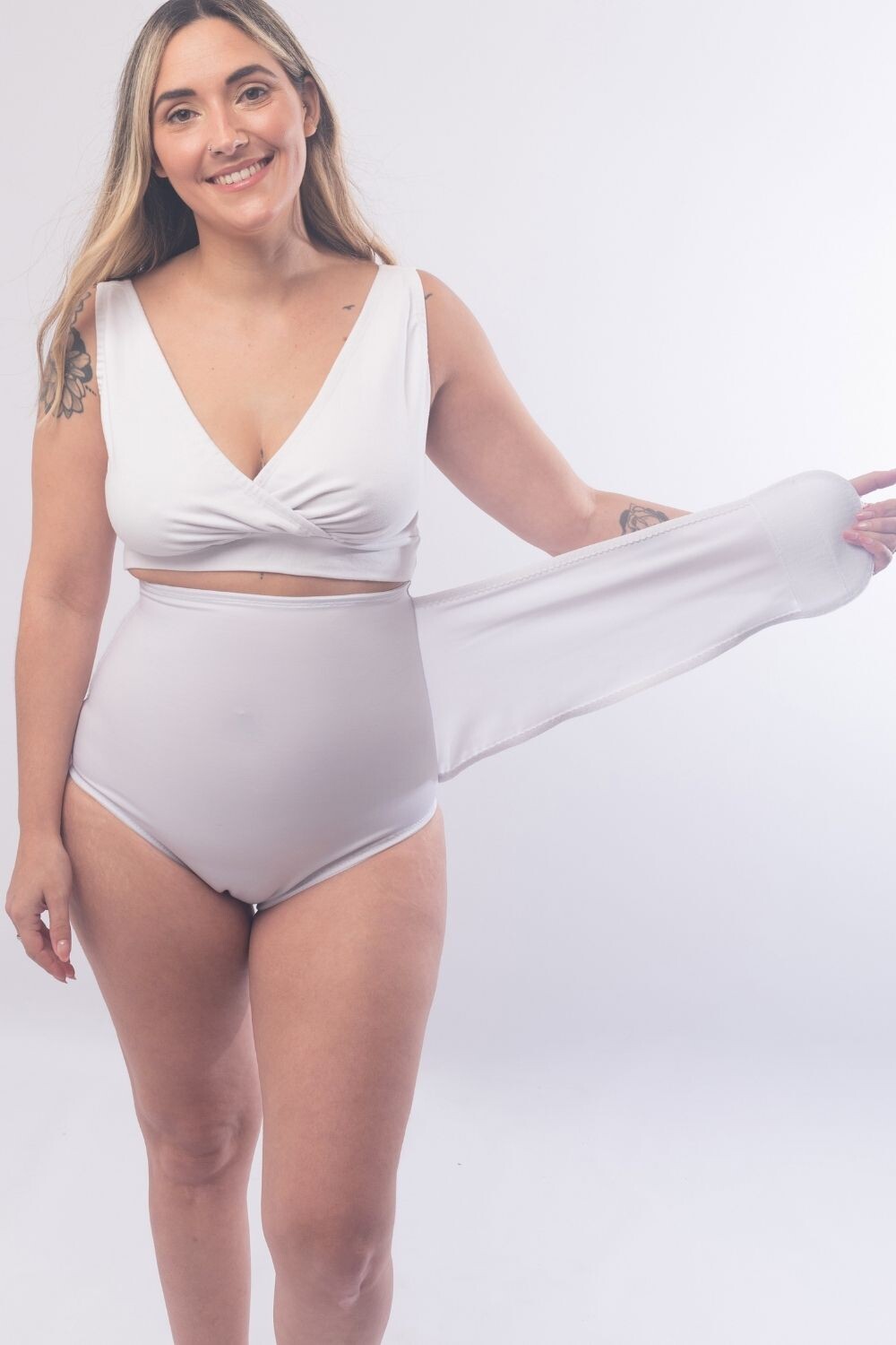 Faja Post Parto Lisset Blanco