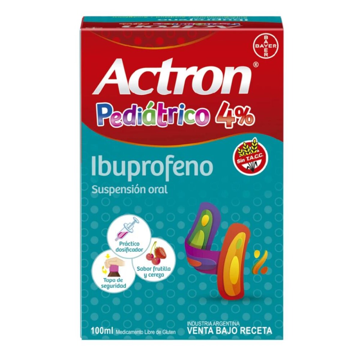 Actron Pediátrico 4% 100ml 