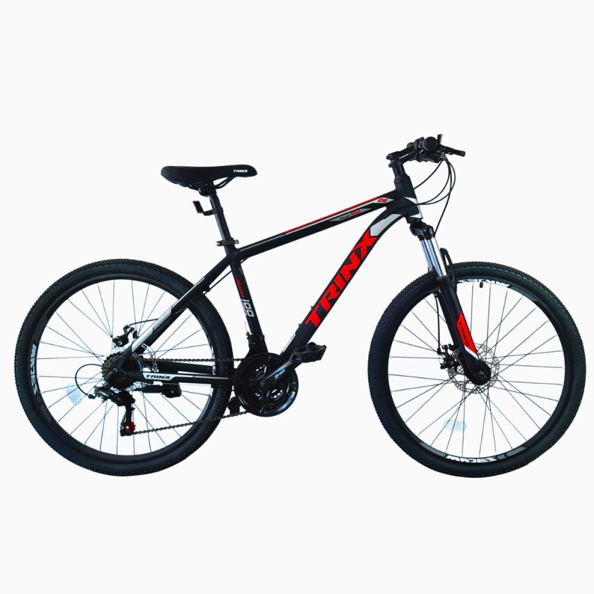 Bicicleta Trinx M100 ELITE Rodado 27.5 - Negro/Rojo/Gris 