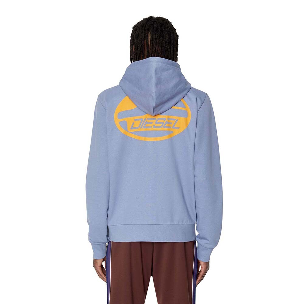 S-Ginn-Hood-Zip - Hombre Light Blue