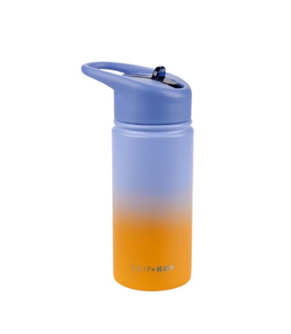 BOTELLA WANDER ACERO INOX. AZUL SKIP-HOP S/C