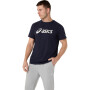 Polos Training Asics Logo Tee Hombre Midnight