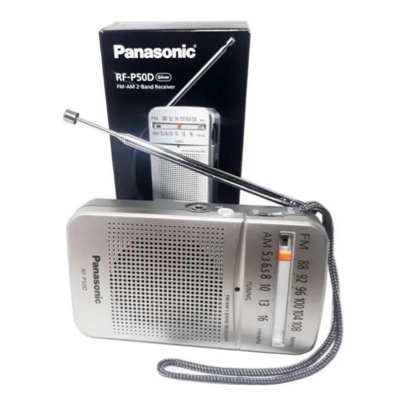 Radio Portátil Panasonic Am/fm A Pilas modelo Rf-p50d Radio Portátil Panasonic Am/fm A Pilas modelo Rf-p50d