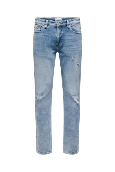 Jeans Weft Regular Blue Denim