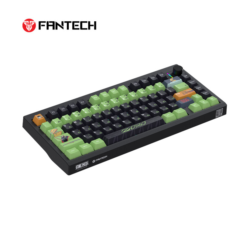 Teclado Gamer Fantech MK921 Zoro One Piece Switch Brown Teclado Gamer Fantech MK921 Zoro One Piece Switch Brown