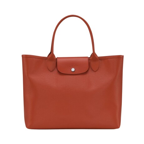 Longchamp -Cartera de lona revestida, Le pliage city Naranja