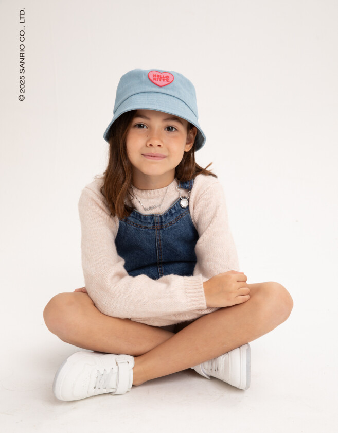 Caps y sombreros infantiles Licencias Piluso Denim "hello Kitty" - Combinacion Multicolor