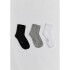 KIT COM 3 PARES MEIAS UNISSEX 1DSN
