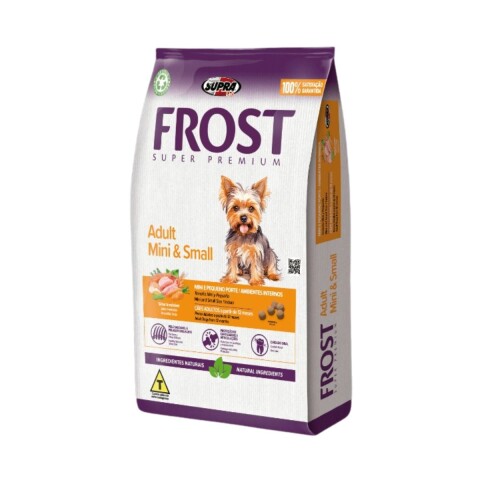 FROST PERROS ADULTOS RAZAS PEQUEÑAS 2.5 KG
