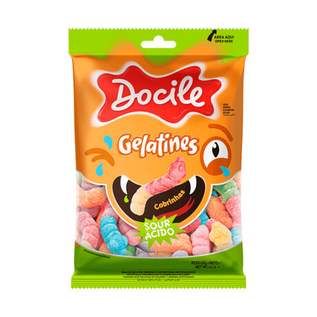 Gomitas DOCILE 250grs Cobrinhas