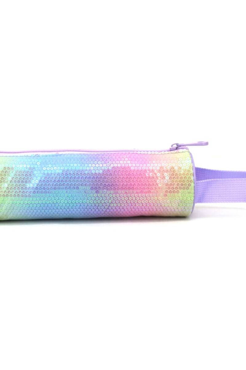 Cartuchera multicolor Lila
