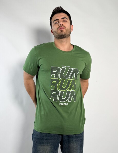 Remera de hombre Ale Verde