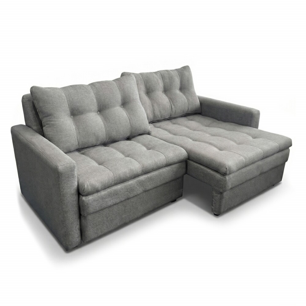 Sillón Cama Nayla 3 Cuerpos - Extensible Gris