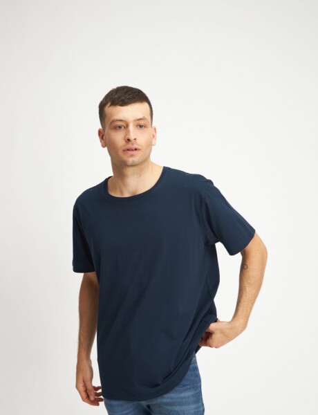 Remera básica Laucha 56 Marino