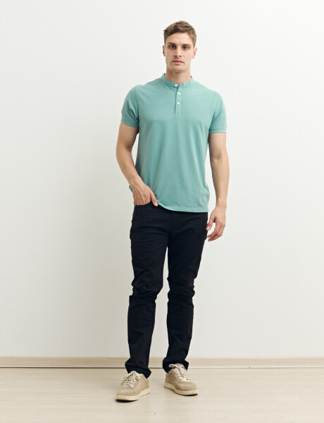 520750 REMERA HARRINGTON LABEL Verde