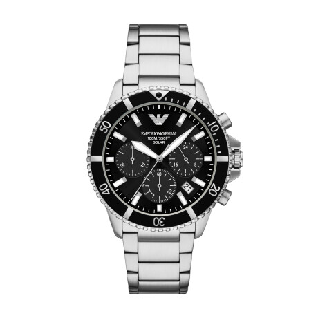 Reloj EMPORIO ARMANI WORLD EXPLORER Acero Plateado Esfera 43mm 0
