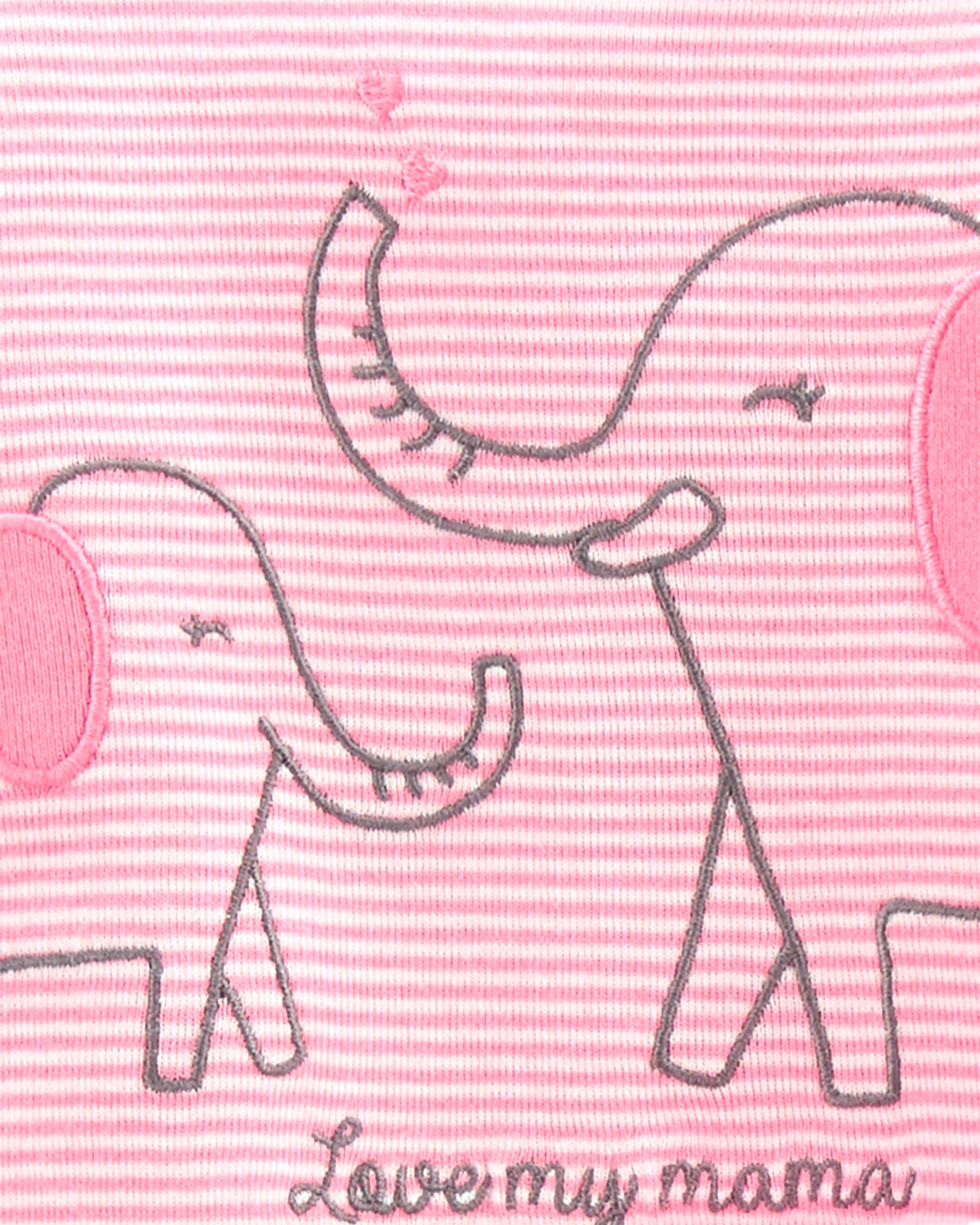 Set tres piezas "little character" elefante 0