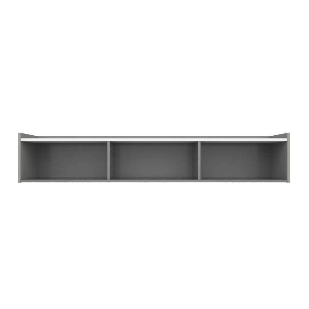 RACK DE LIVING PARA TV MDF GRIS SILVER