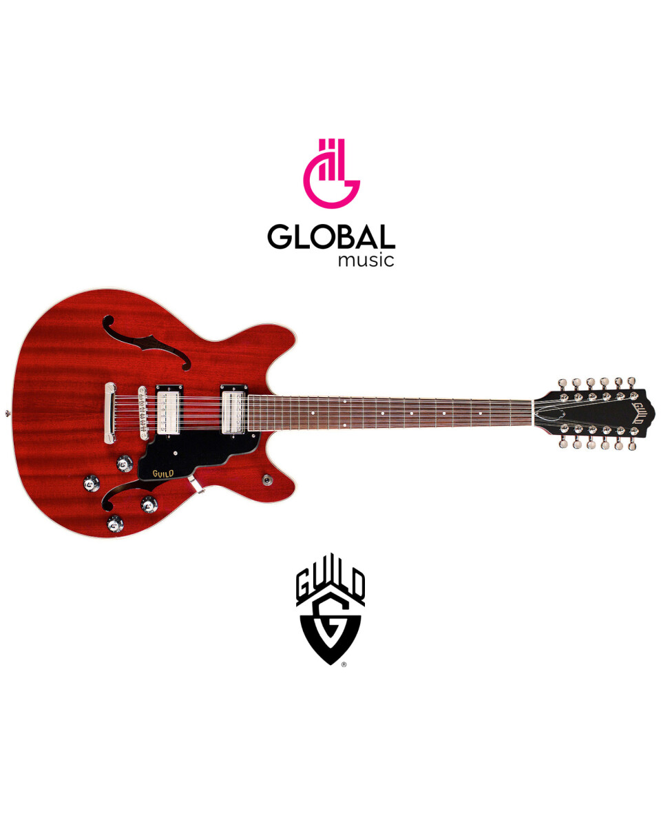 Guitarra 12 cuerdas Guild Starfire I-12 DC Cherry 