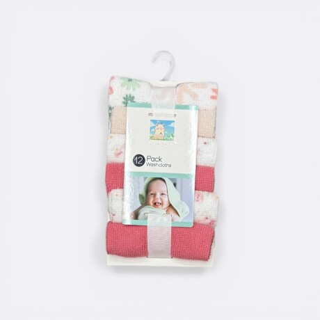 Babitas De Bebé Pack X12 Colores Rosa Chicle Y Blanco