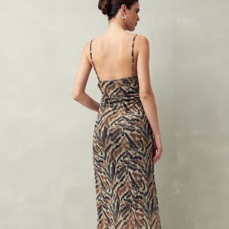 VESTIDO ANORA Animal Print