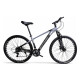 Bicicleta Montaña Aluminio 21 Vel Rodado 29 Cambio Shimano Gris Claro