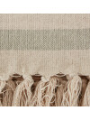 Manta throw AMASONLILJE 130x170 verde/beige Manta throw AMASONLILJE 130x170 verde/beige
