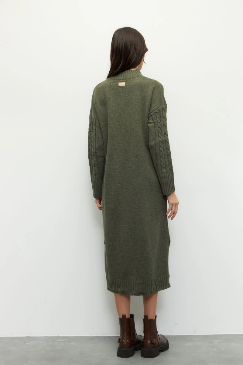 VESTIDO JEX Verde Oscuro