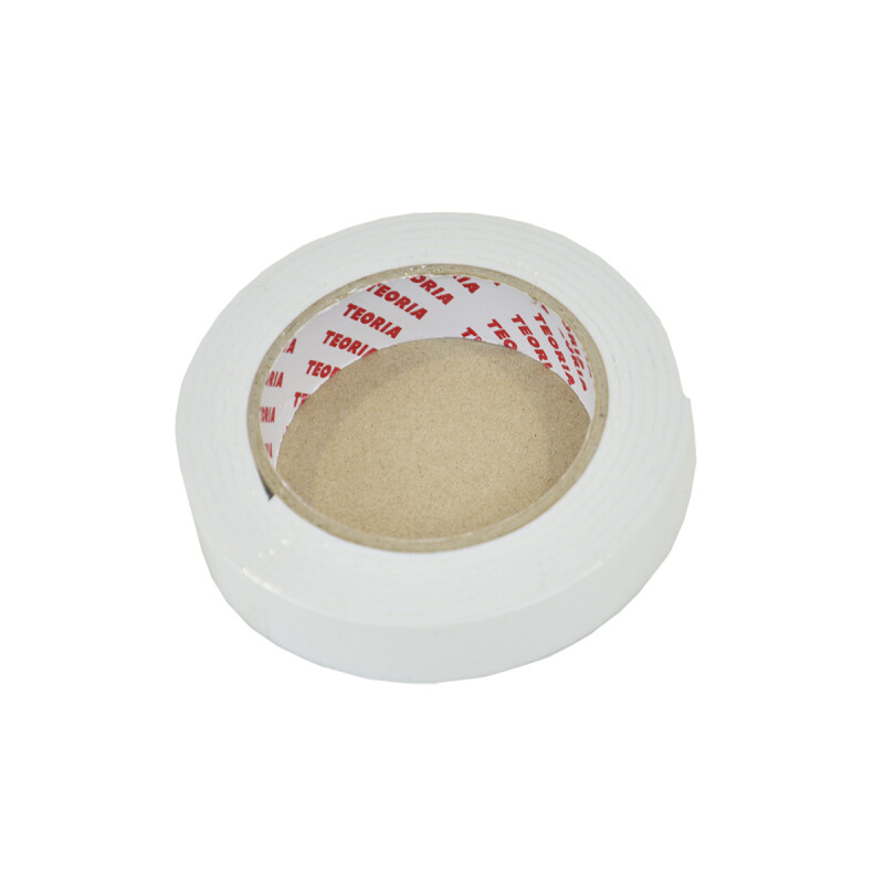 Cinta doble faz 24 mm x 2 m BLANCO