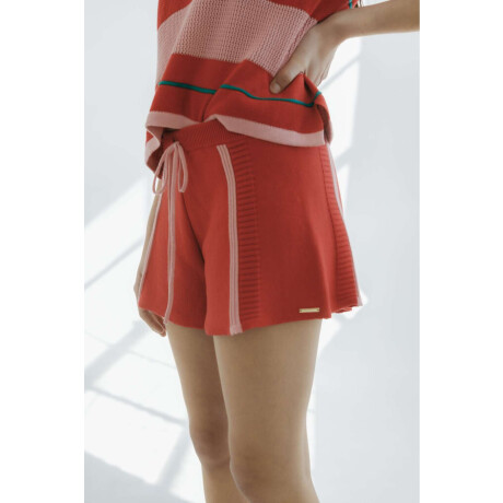 Pre Venta Short Funghi Rojo