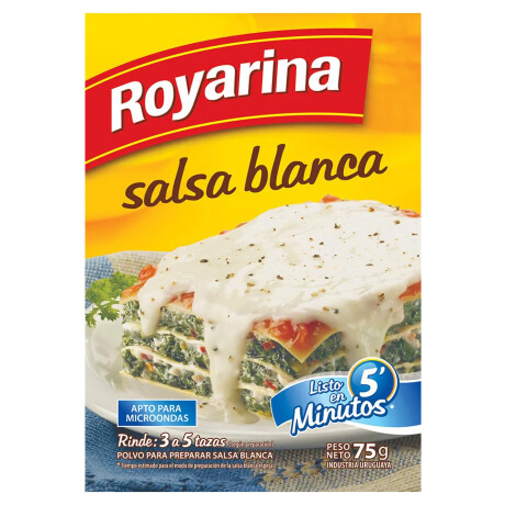 SALSA BLANCA ROYARINA 75G SALSA BLANCA ROYARINA 75G