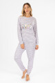 Pijama snoopy & friends Gris melange