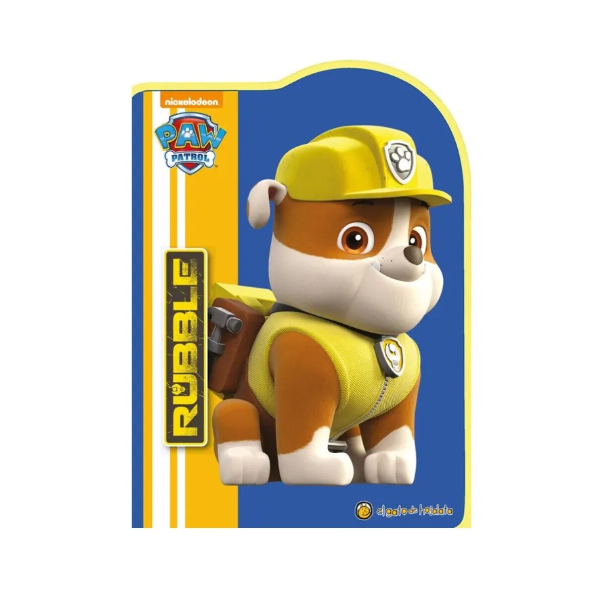 Libro Infantil Paw Patrol Queridos Personajes Rubble 