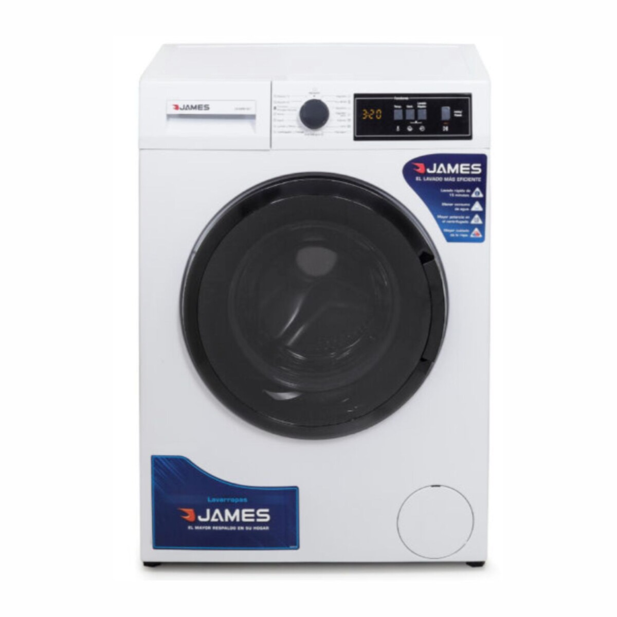 Lavarropas James LR 6990 BLT 6 Kg - 15 Programas 