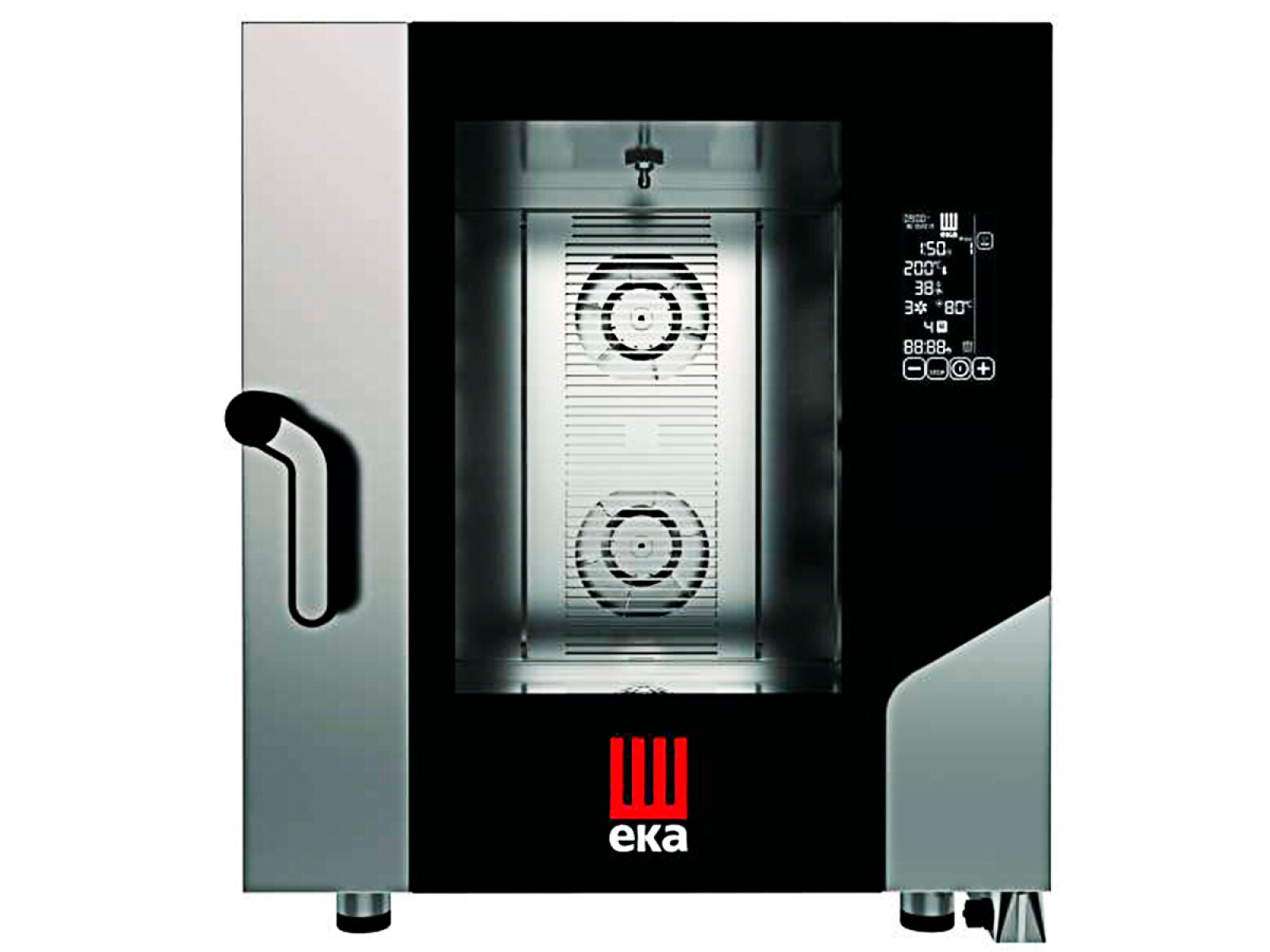 Horno inteligente eléctrico 7 bandejas GN 1/1 - Tecnoeka MKF 711 BM 