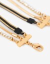 Collares Largos Color Collares Largos Black - Dorado