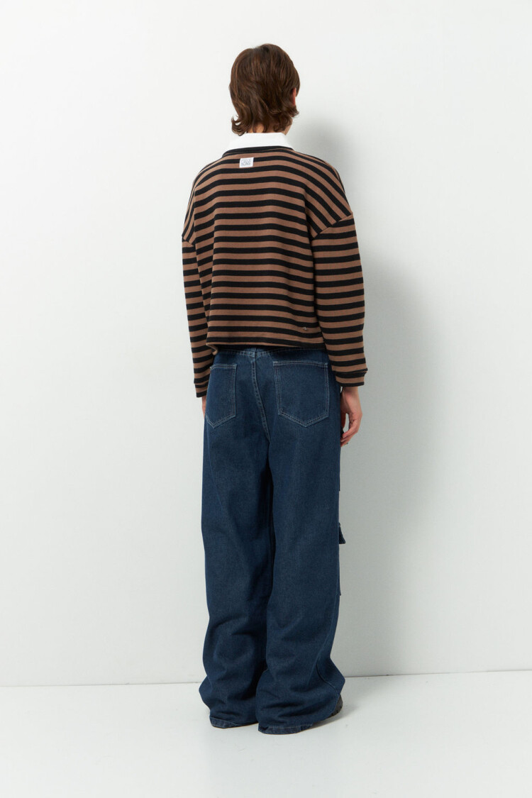 PANTALÓN POKETSA Azul Oscuro